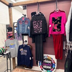 Pink and Black Jackets